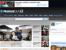 Tablet Screenshot of pragueout.cz